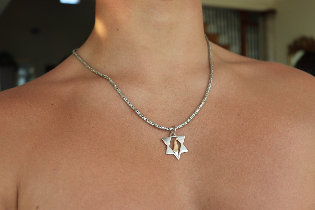 His/Hers Dog Tags and Israel Stars