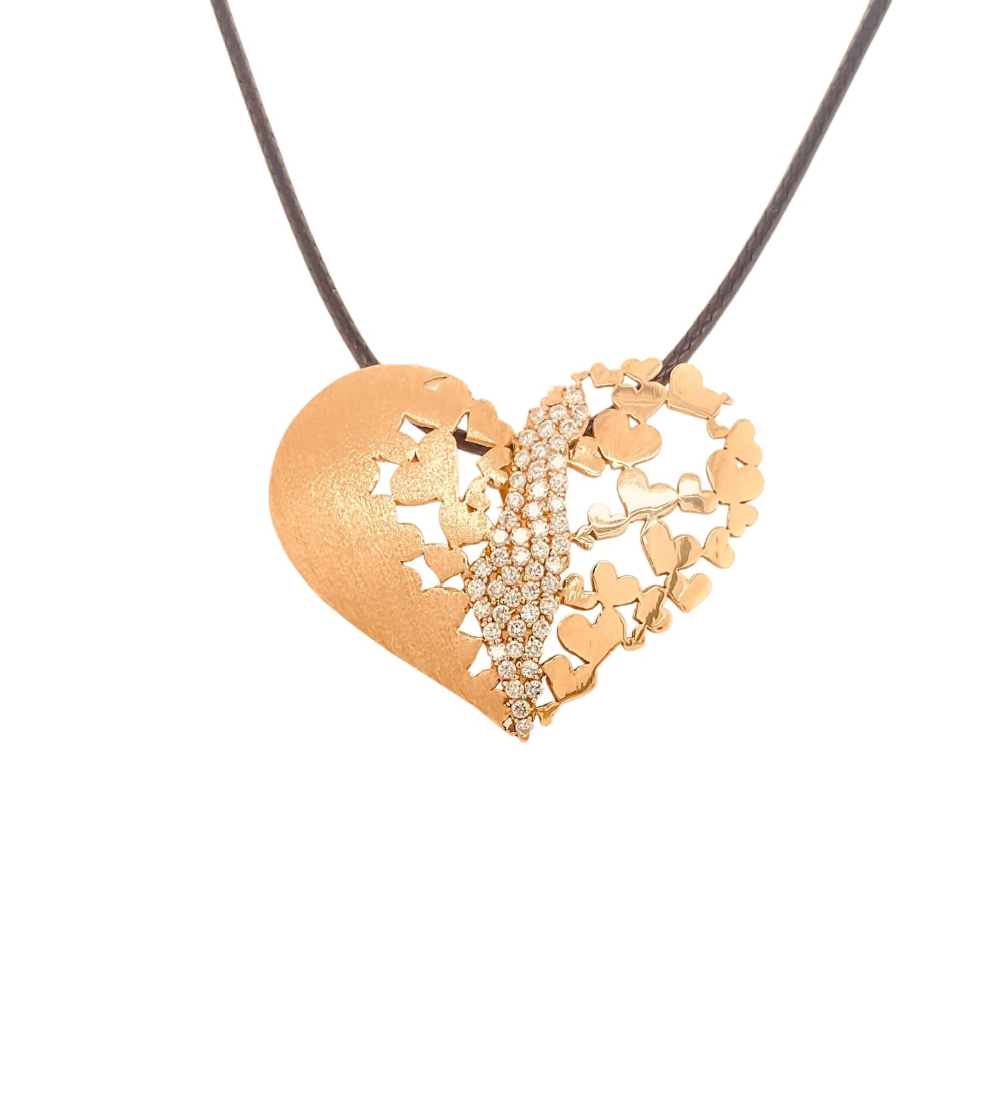 My Heart is In Israel-Lev Israel Heart Pendant