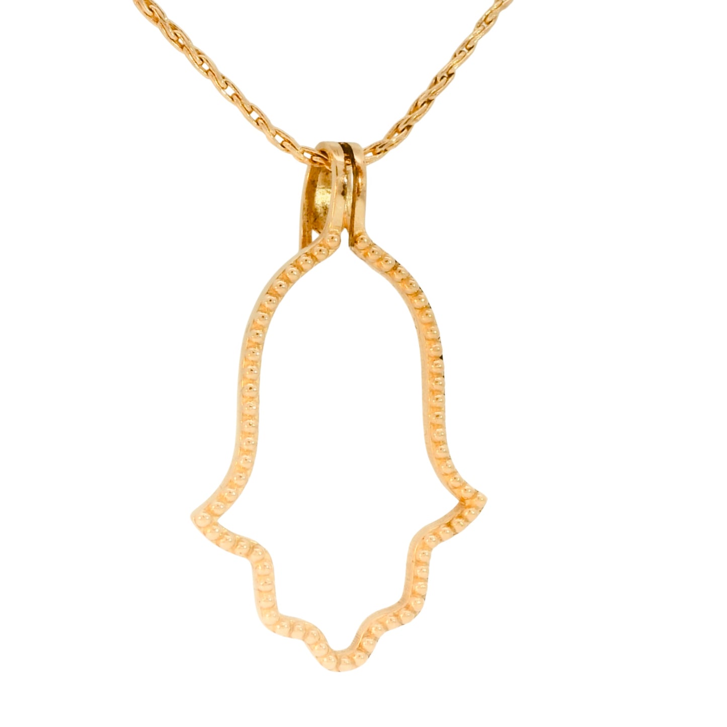 Hamsa Halo Protecting Israel. "Spread over Her a Shelter of Peace". 2 Piece Complete Pendant set, Hamsa and Israel are separate