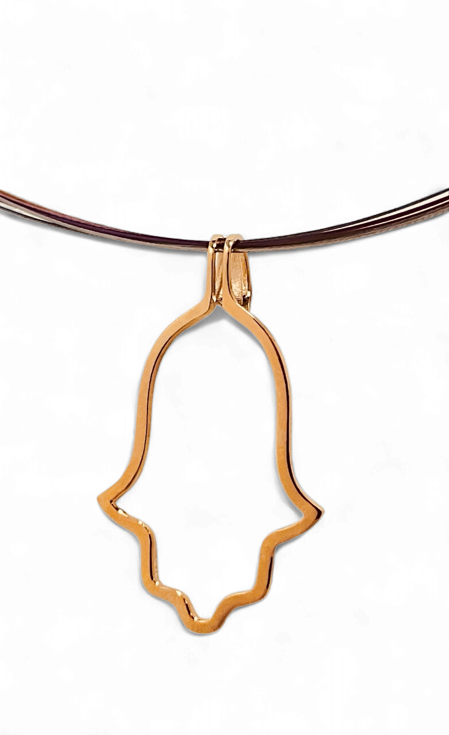 Hamsa Halo Protecting Israel. "Spread over Her a Shelter of Peace". 2 Piece Complete Pendant set, Hamsa and Israel are separate