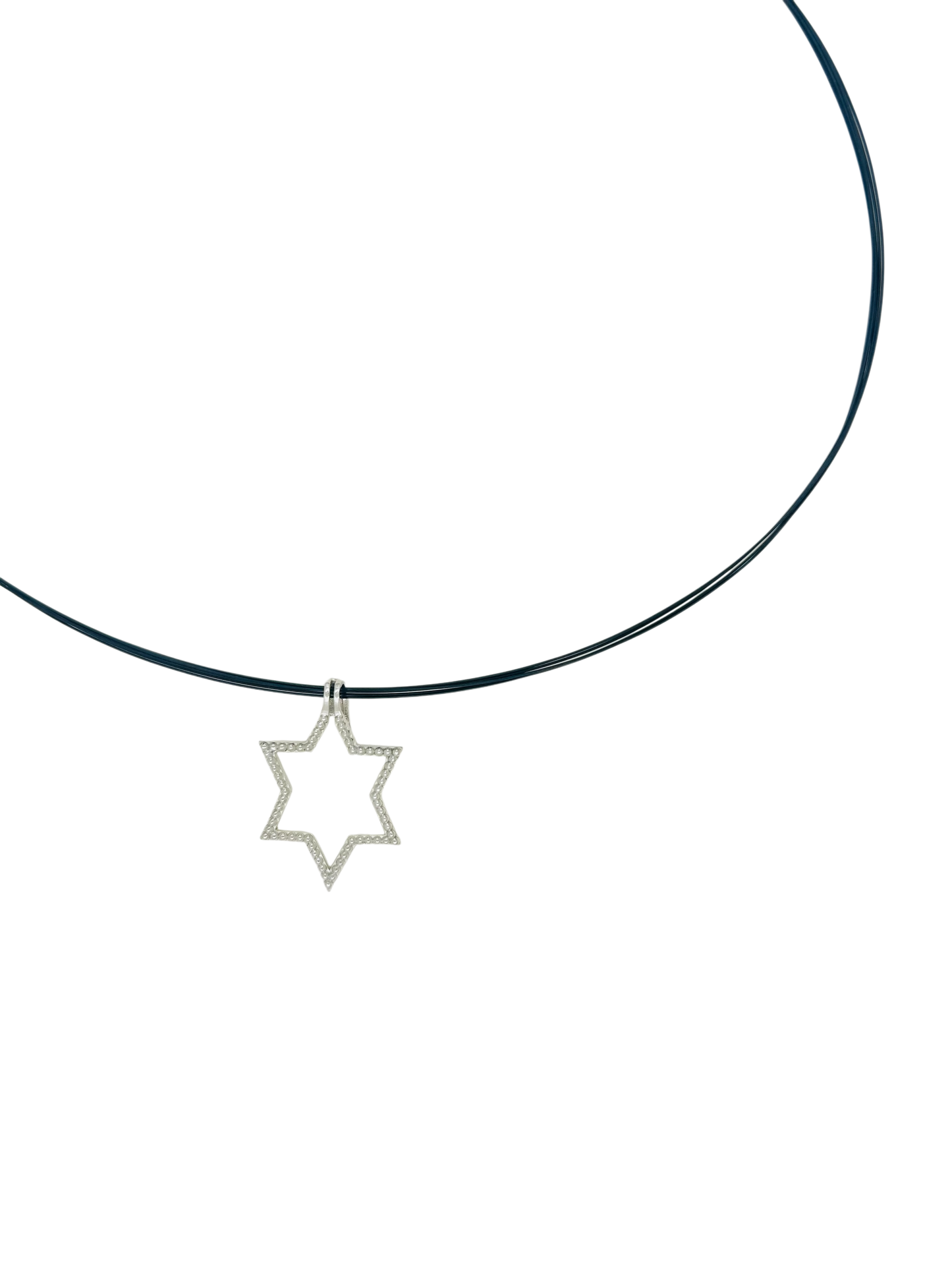 Halo Protecting Israel, 2 Piece Mini Star of David with Israel Map