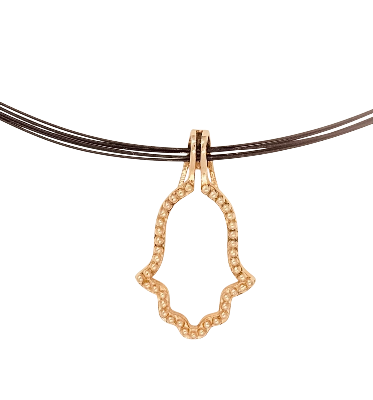 Hamsa Halo Protecting Israel. "Spread over Her a Shelter of Peace". 2 Piece Complete Pendant set, Hamsa and Israel are separate