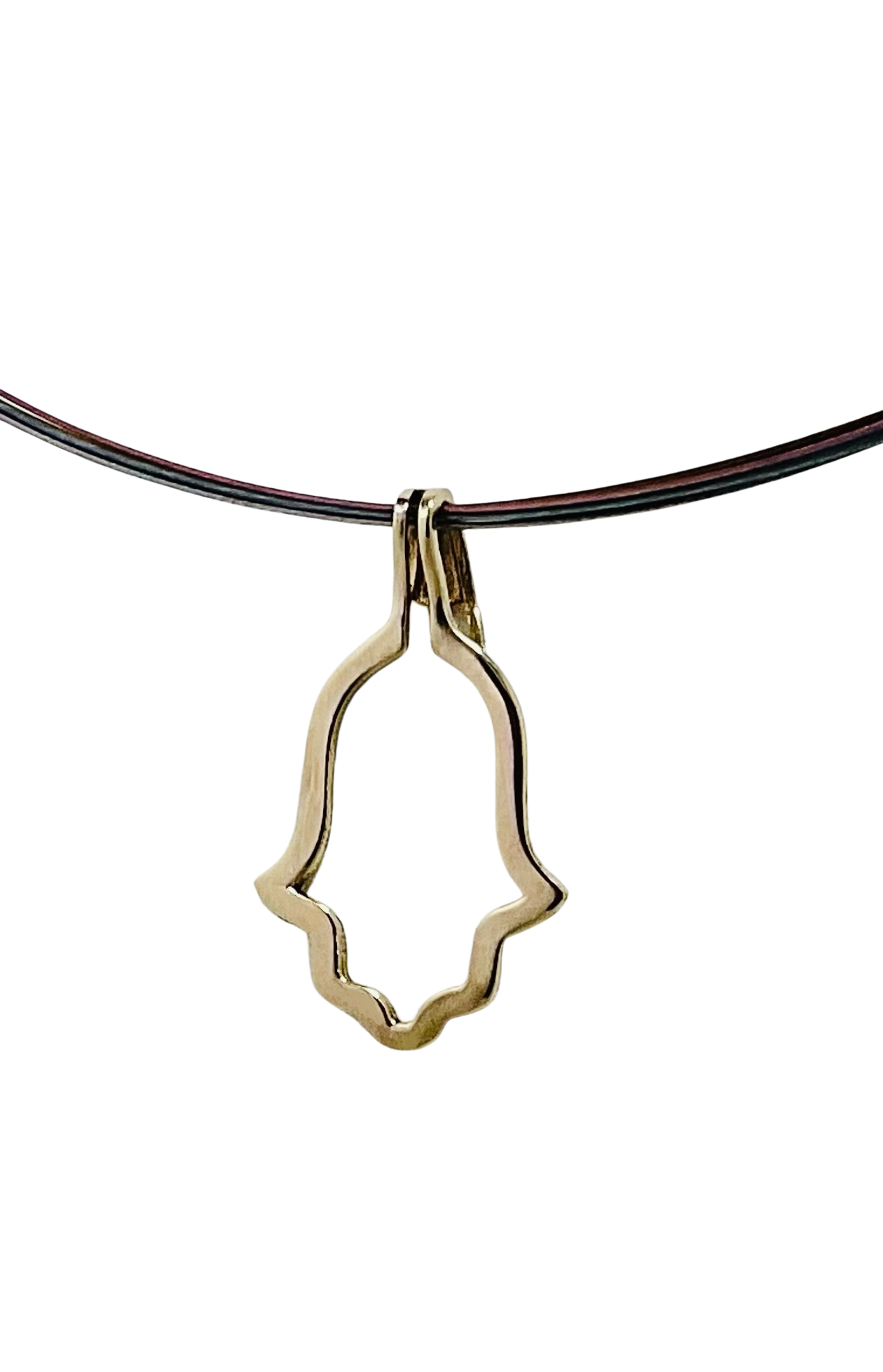 Hamsa Halo Protecting Israel. "Spread over Her a Shelter of Peace". 2 Piece Complete Pendant set, Hamsa and Israel are separate