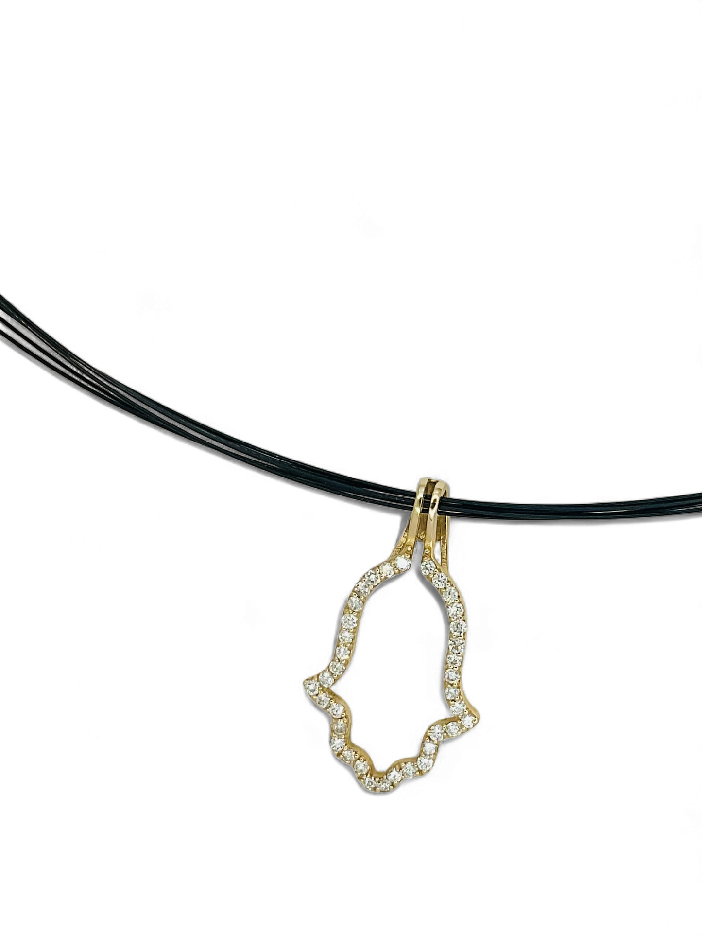 Hamsa Halo Protecting Israel. "Spread over Her a Shelter of Peace". 2 Piece Complete Pendant set, Hamsa and Israel are separate