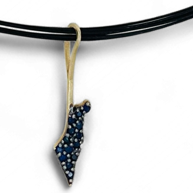 Heart Halo "Spread over Her a Shelter of Peace". 2 Piece Pendant, Halo