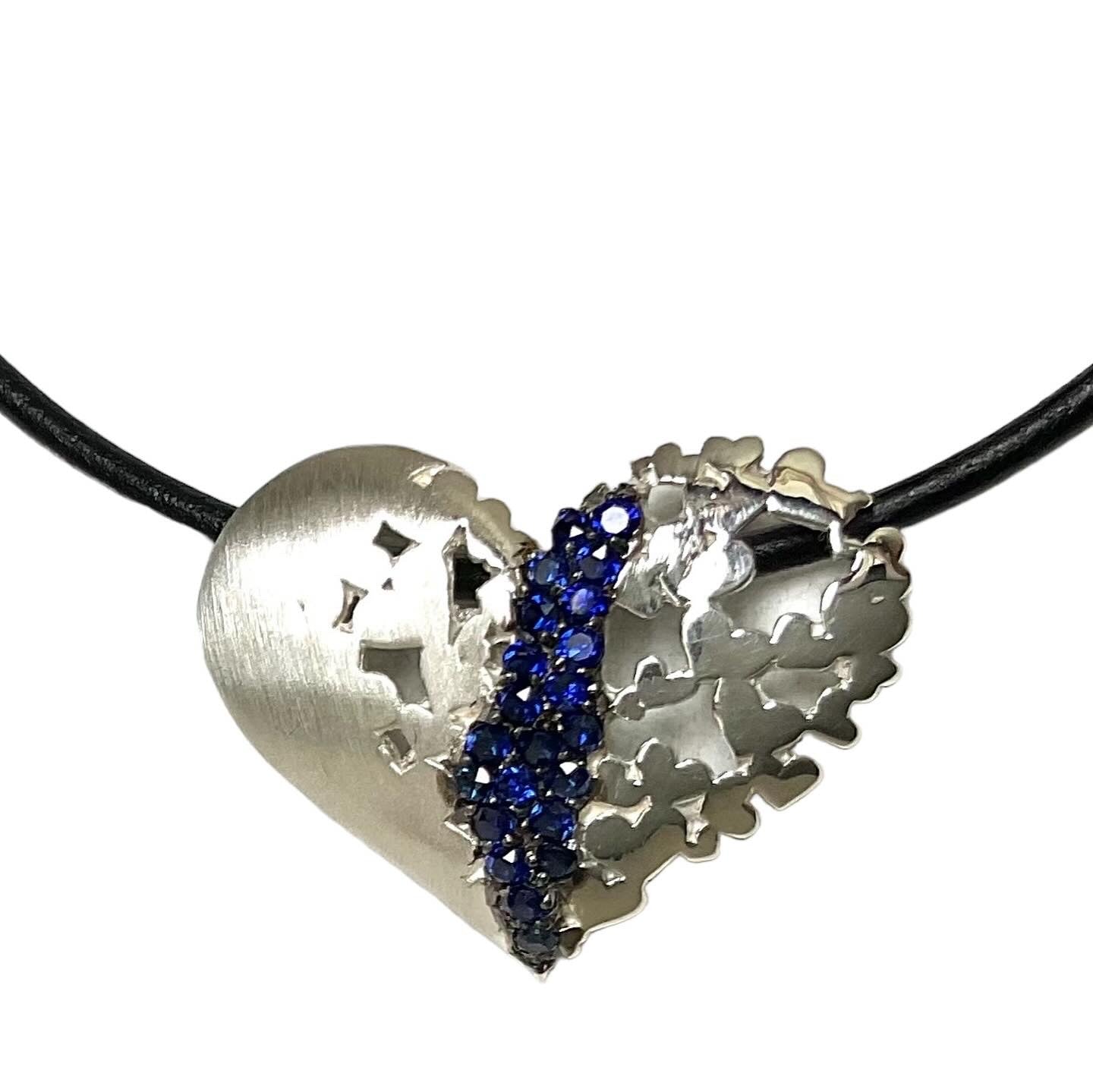 My Heart is In Israel-Lev Israel Heart Pendant