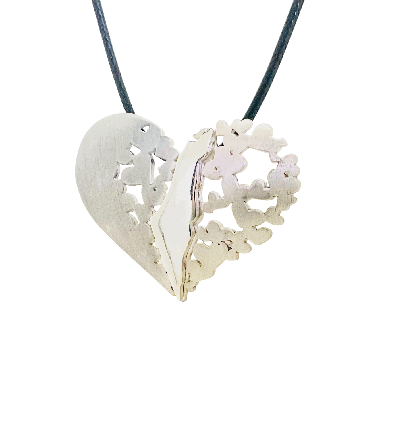 My Heart is In Israel-Lev Israel Heart Pendant
