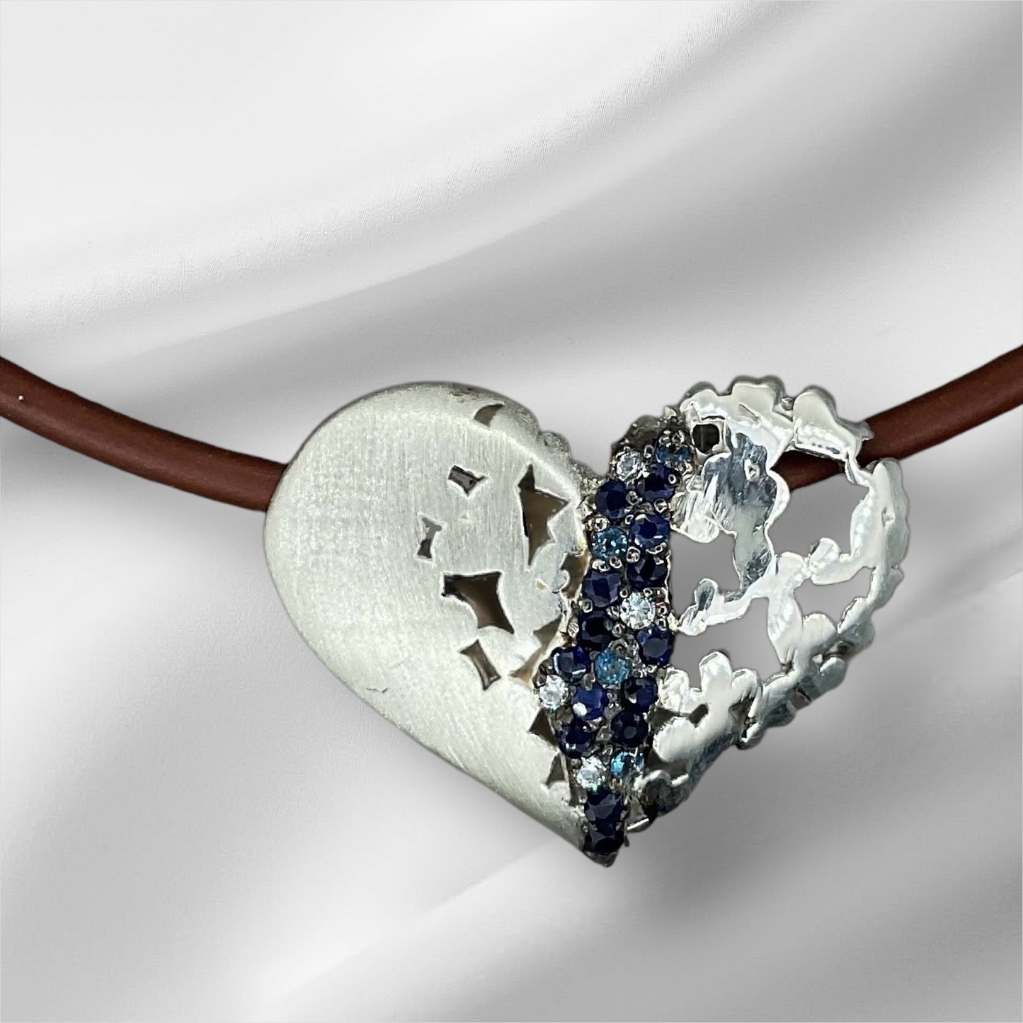 My Heart is In Israel-Lev Israel Heart Pendant