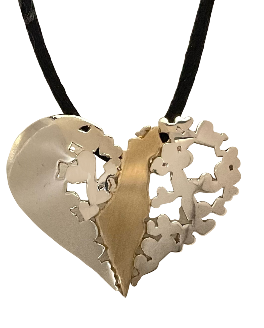 My Heart is In Israel-Lev Israel Heart Pendant