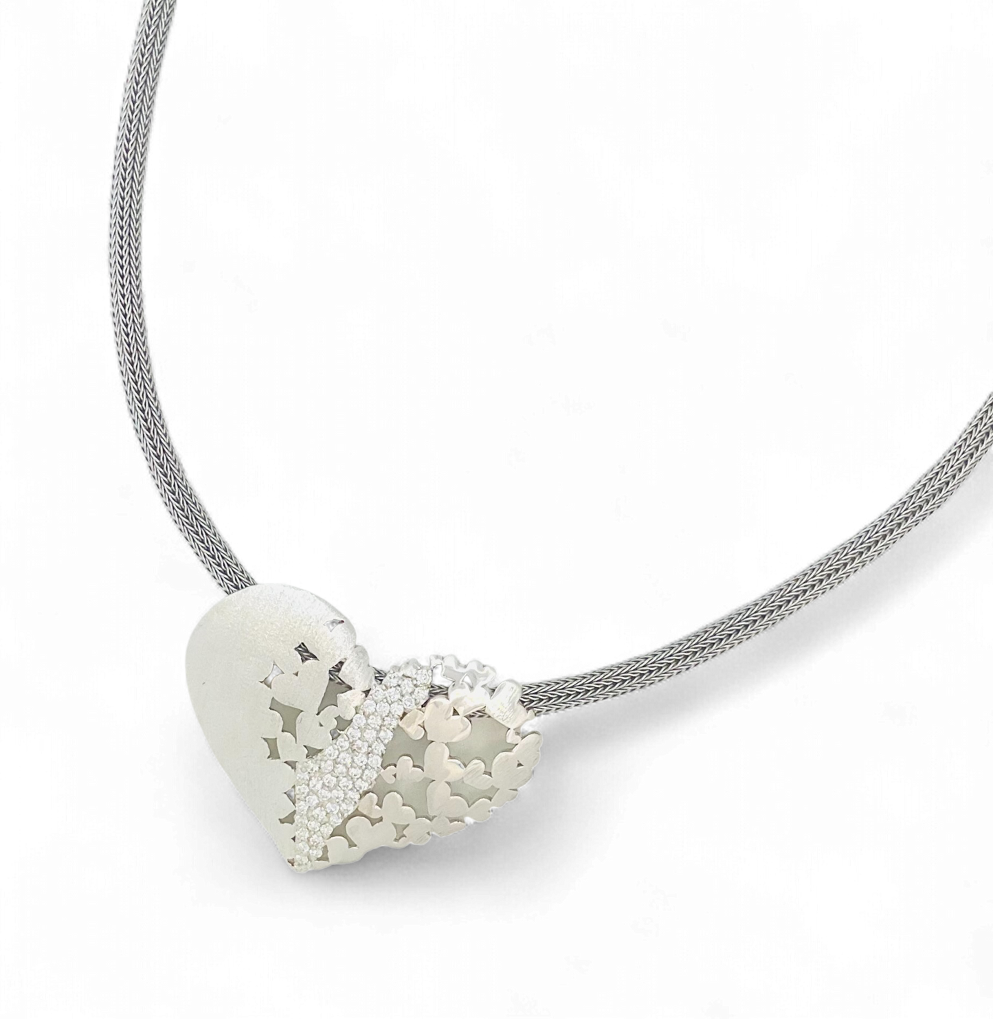 My Heart is In Israel-Lev Israel Heart Pendant