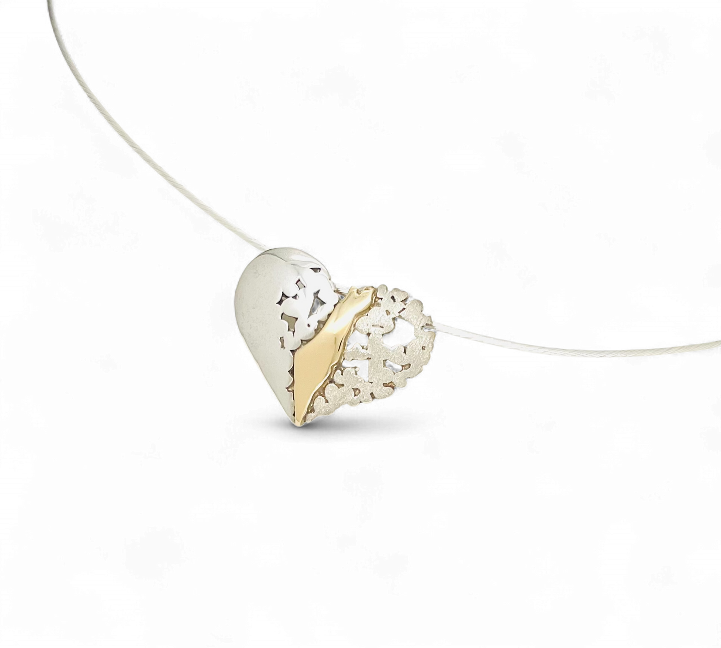 My Heart is In Israel-Lev Israel Heart Pendant