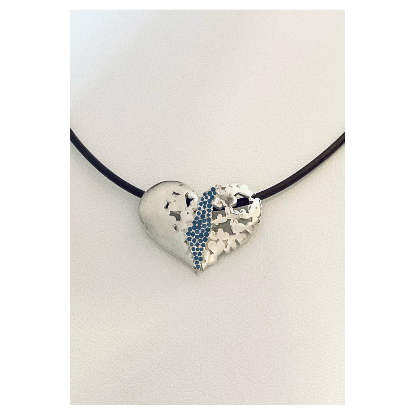 My Heart is In Israel-Lev Israel Heart Pendant